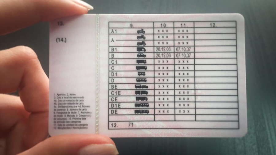Renovação de Carta de Condução